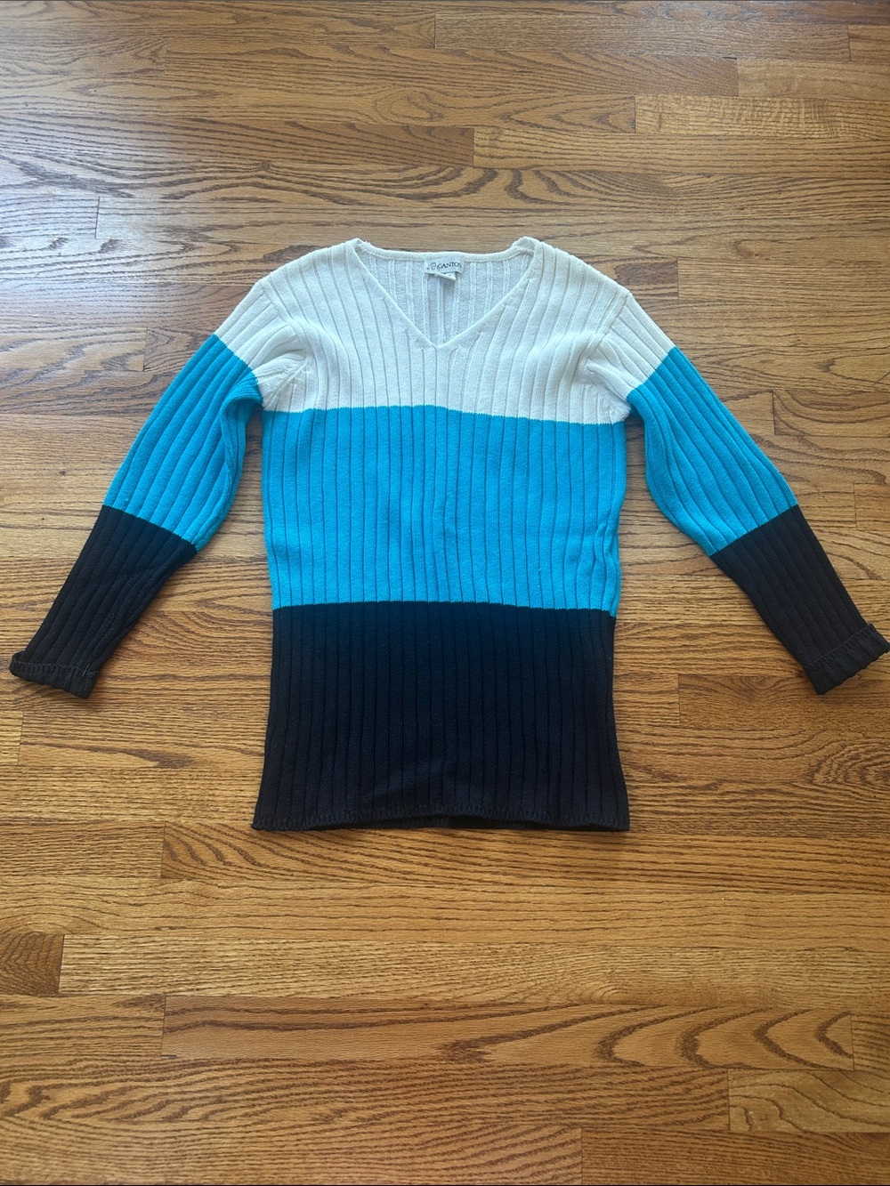 Vintage Gantos Colorblock Top Size Small